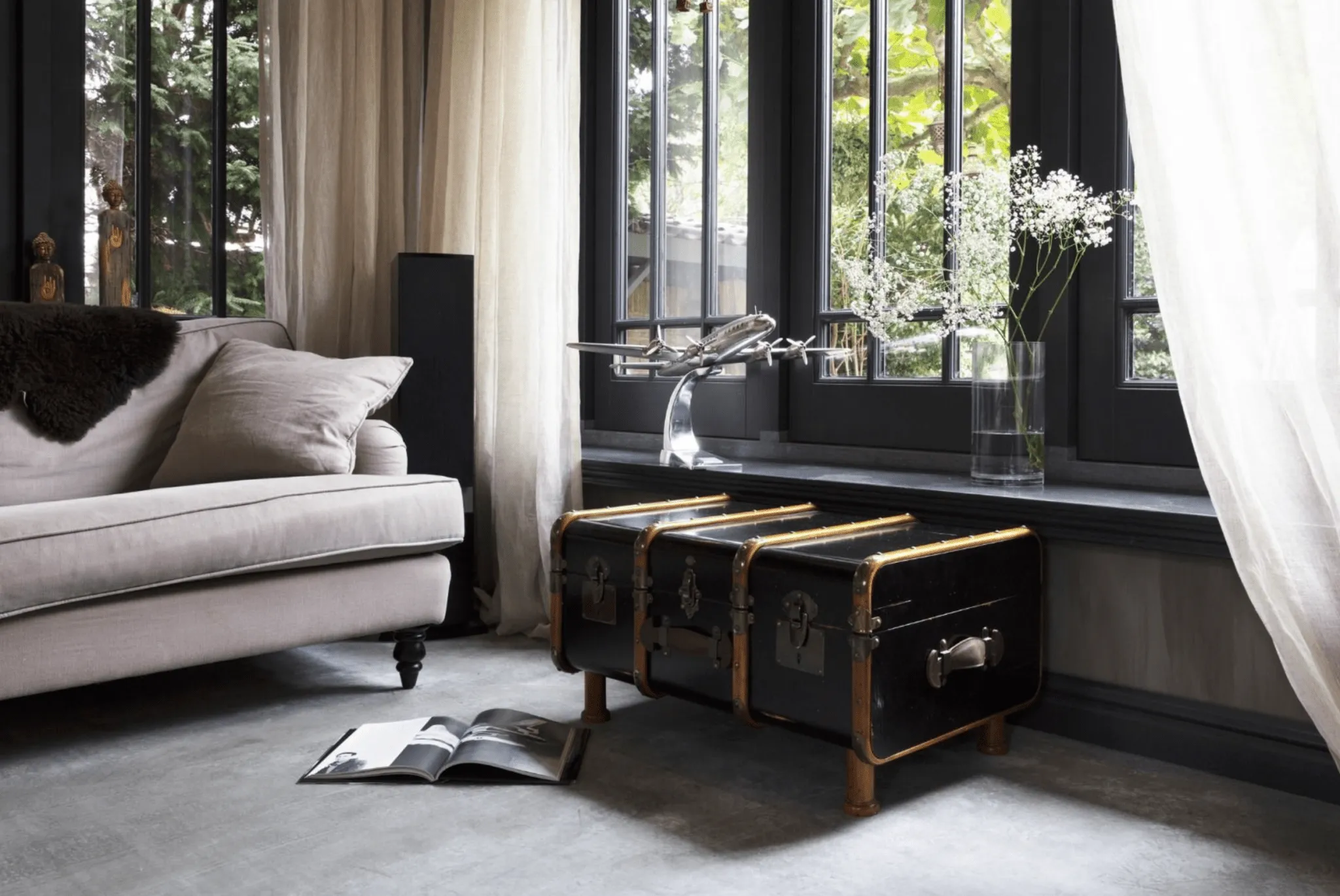 Stateroom Coffee Table - Black