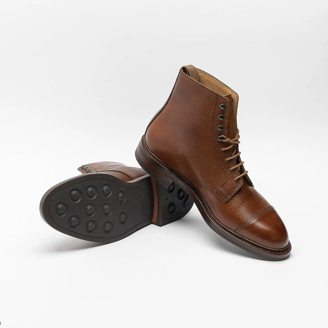 Stivale derby Crockett & Jones Coniston in pelle cuoio