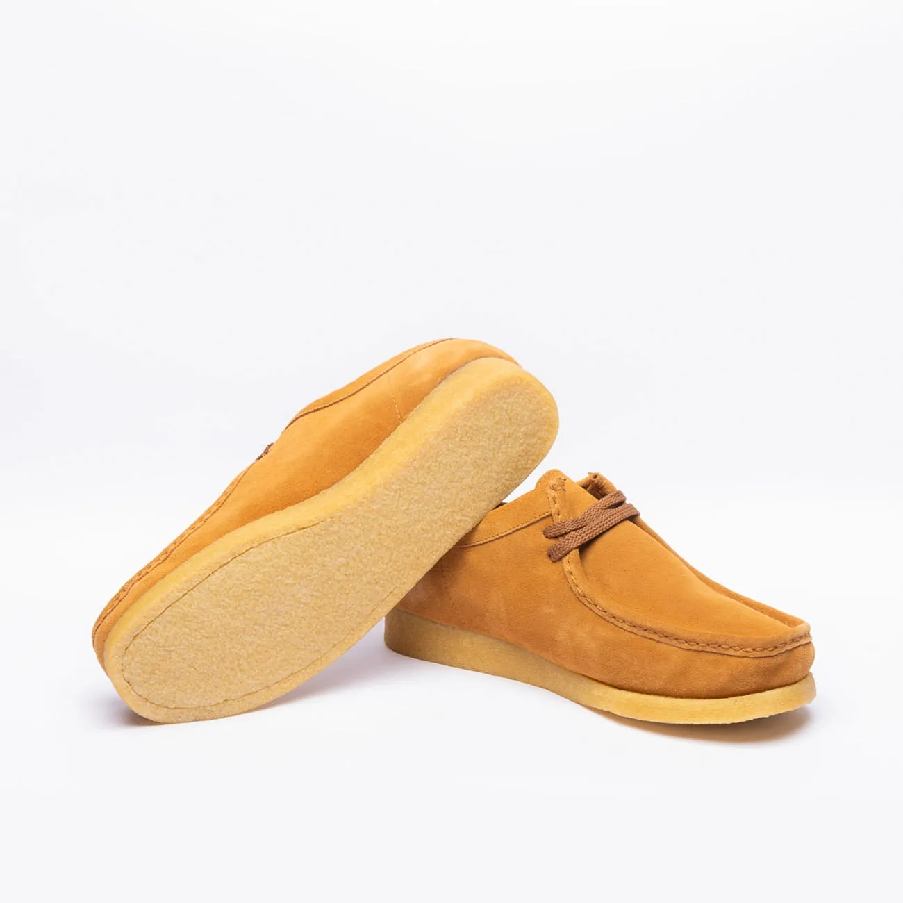 Stringata derby Sebago Koala in camoscio tabacco (Brown cognac)