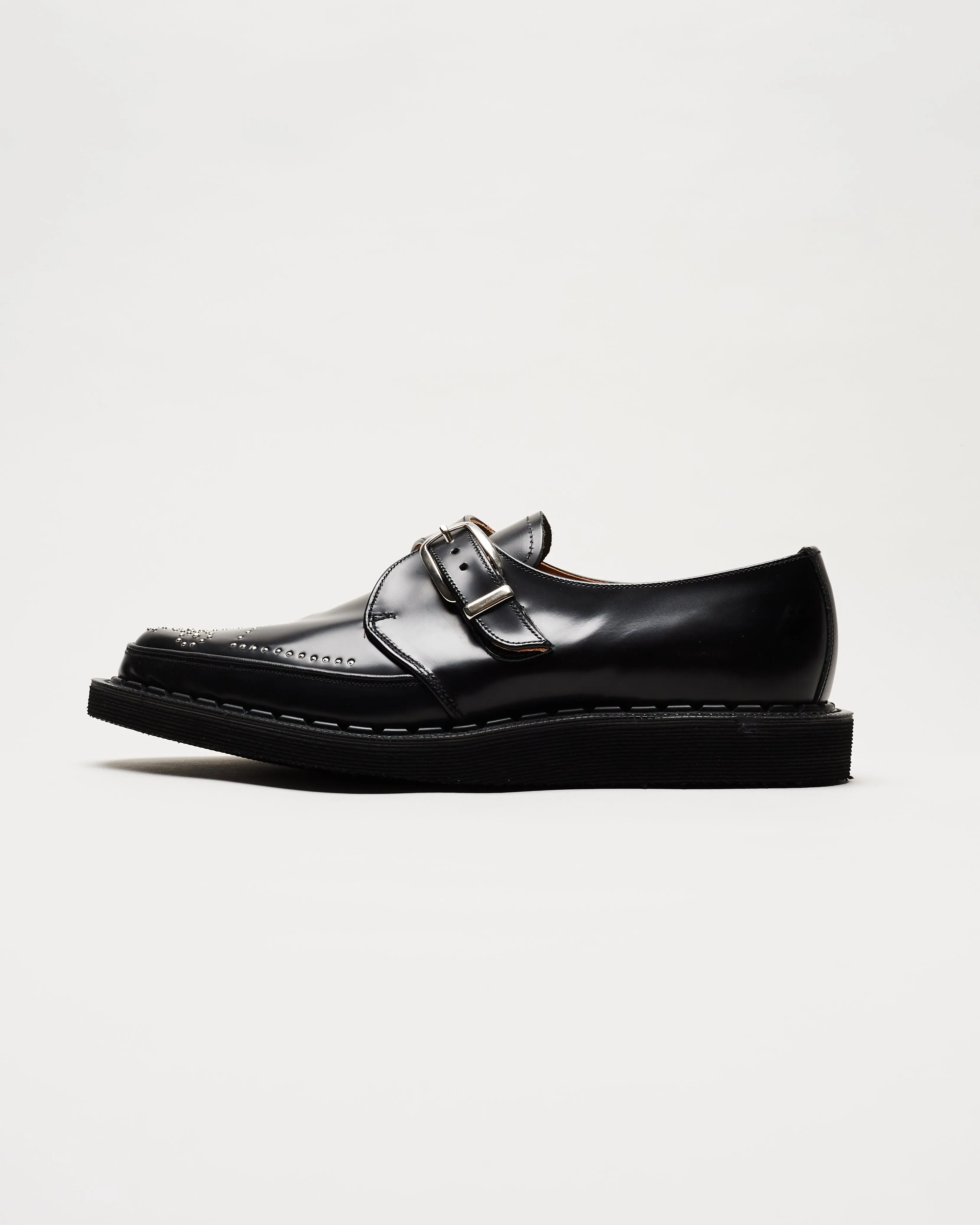 Strummer Monk Black Studded
