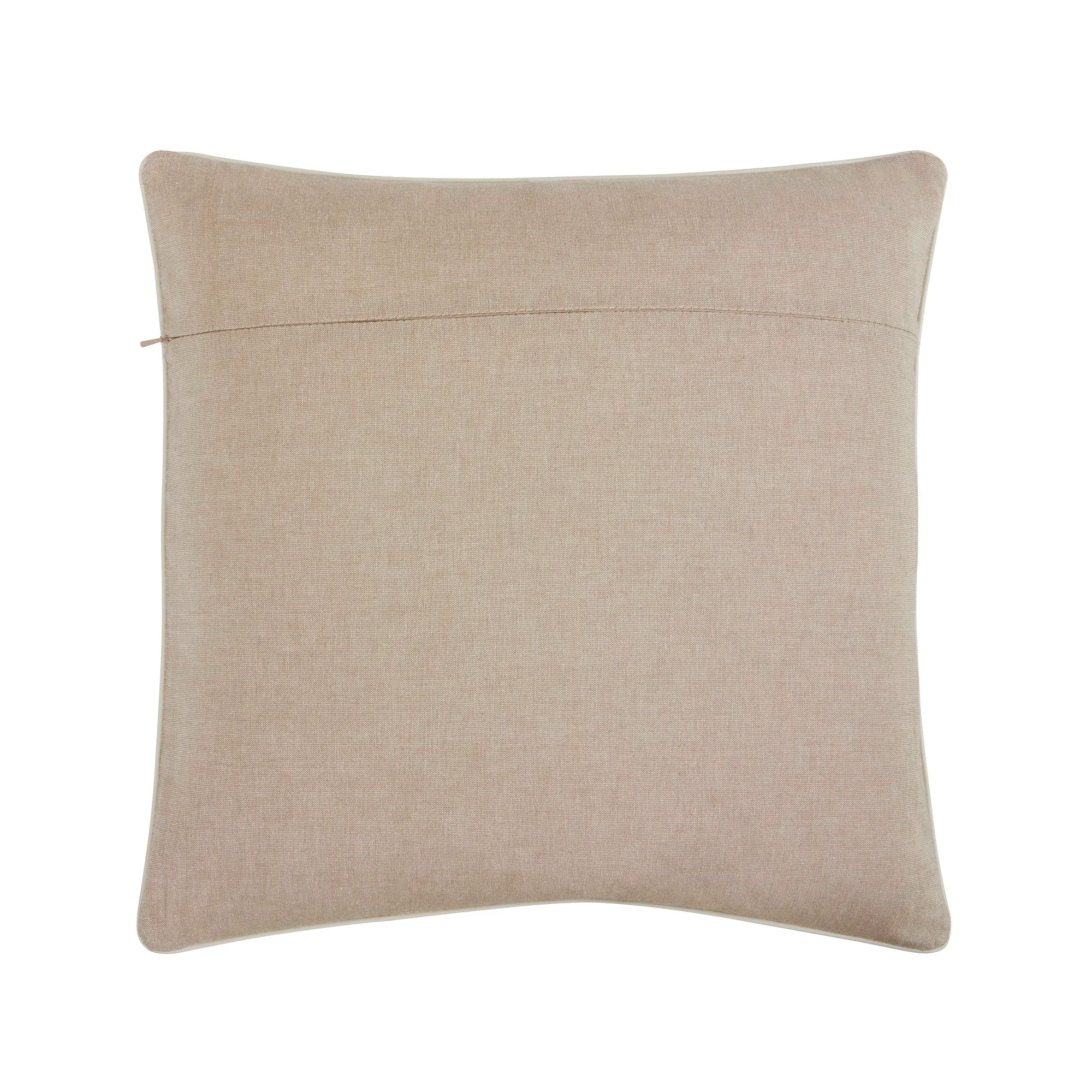 Tan Boulder Hair On Hide Pillow