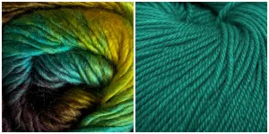 TEAL   TREASURE - (Sizes Small/Medium or Large - X-Large) KIT Embossed Phoenix Cardigan -