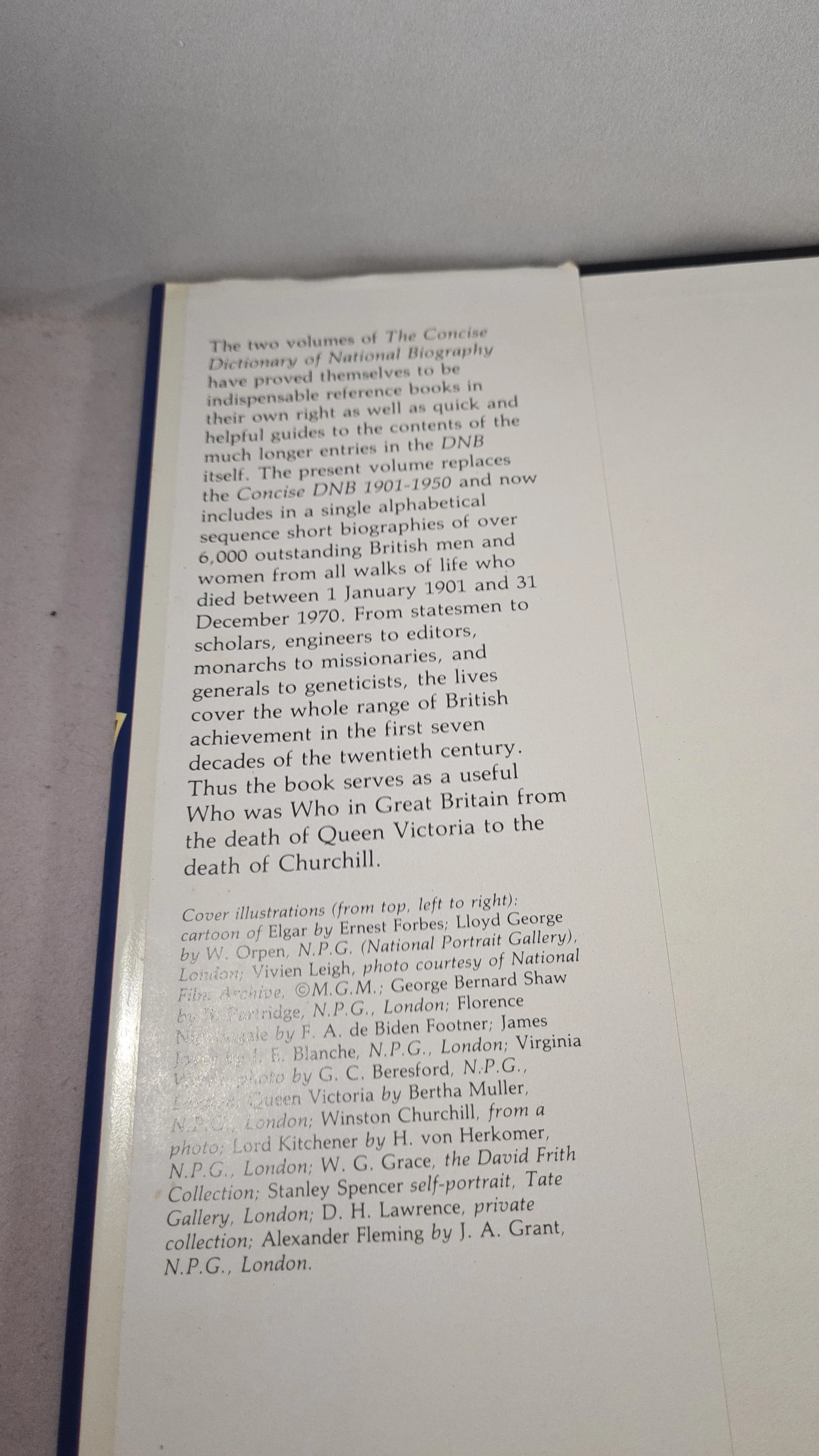 The Concise Dictionary of National Biography 1901-1970, Oxford University Press, 1982