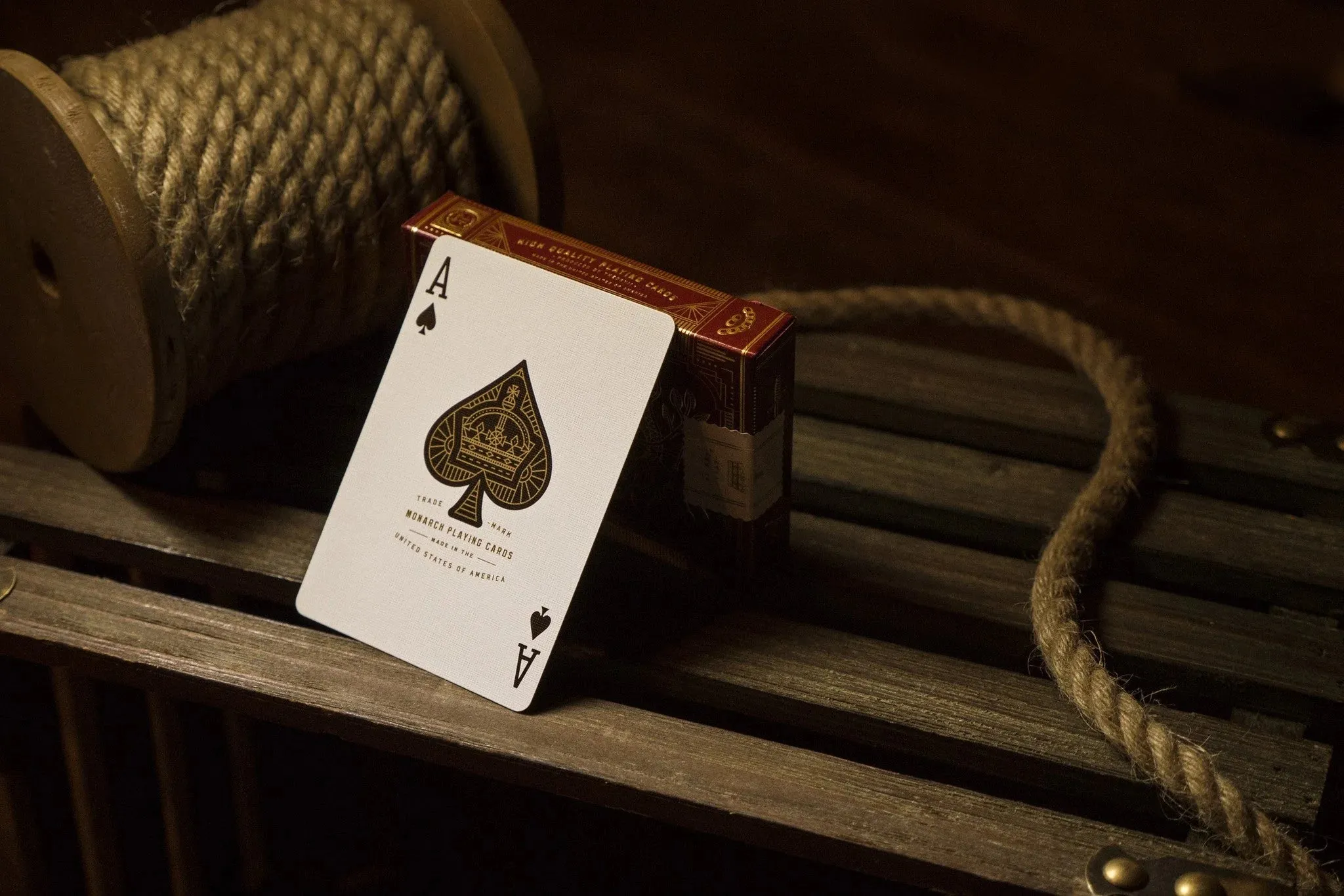 Theory 11 - Monarch Red Playing Cards