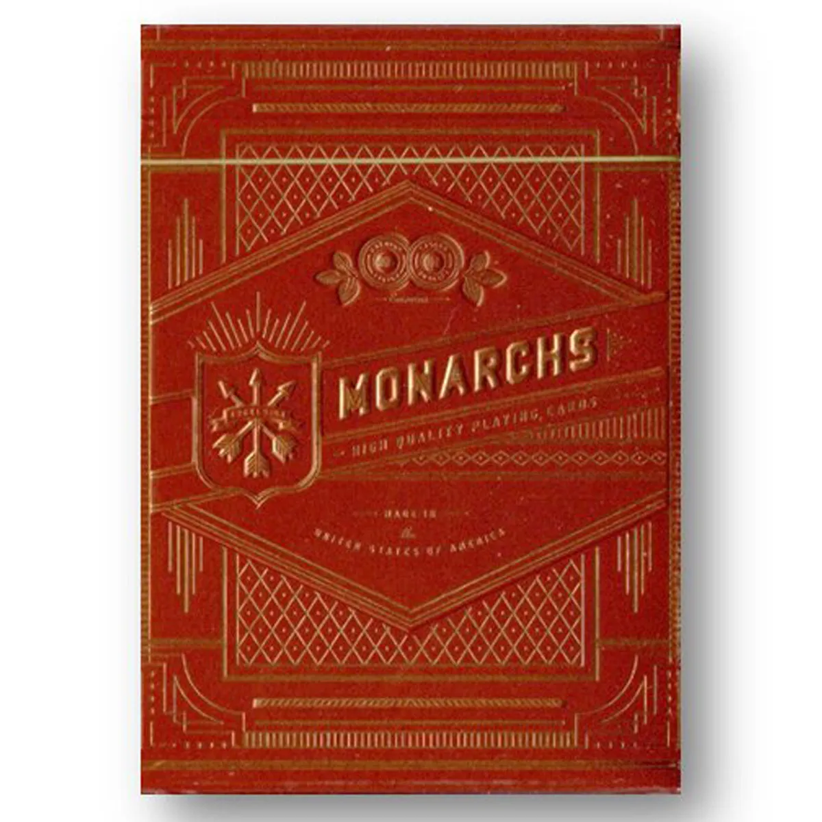 Theory 11 - Monarch Red Playing Cards