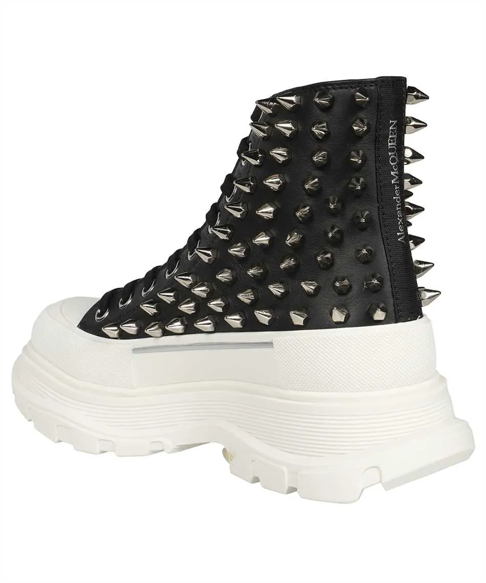 Tread Slick leather lace-up ankle boots