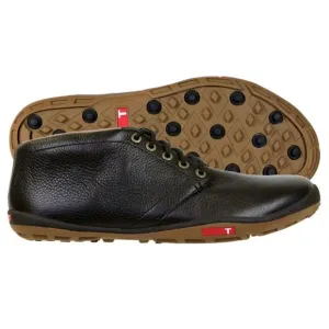 True Linkswear The Chukka Black Leather Golf Shoes Men's Size 7.5