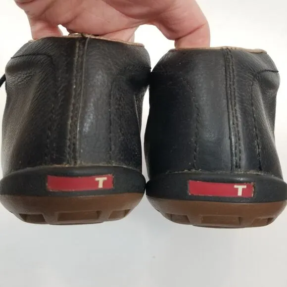 True Linkswear The Chukka Black Leather Golf Shoes Men's Size 7.5