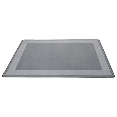 Two-Tone Area Rug 6ft x 9ft Rectangle - Grey