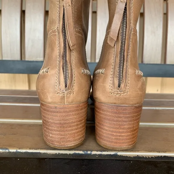 Ugg Bandara Leather Sahara Ankle Boots Size 11