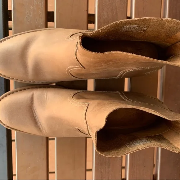 Ugg Bandara Leather Sahara Ankle Boots Size 11