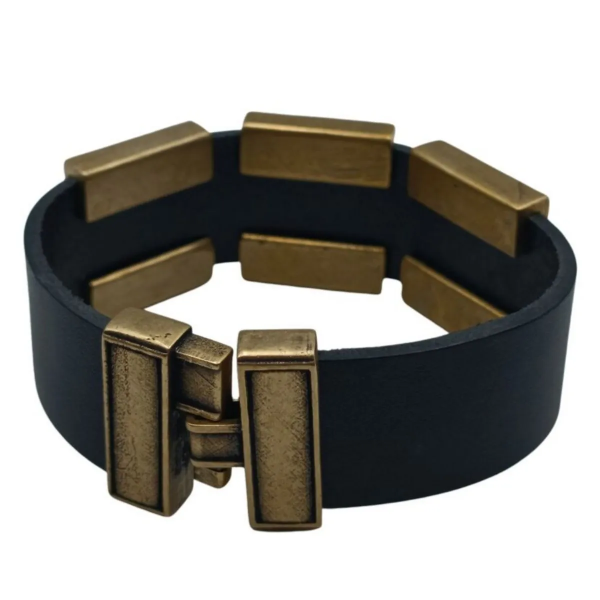 Viking Mjolnir bracelet leather wristband