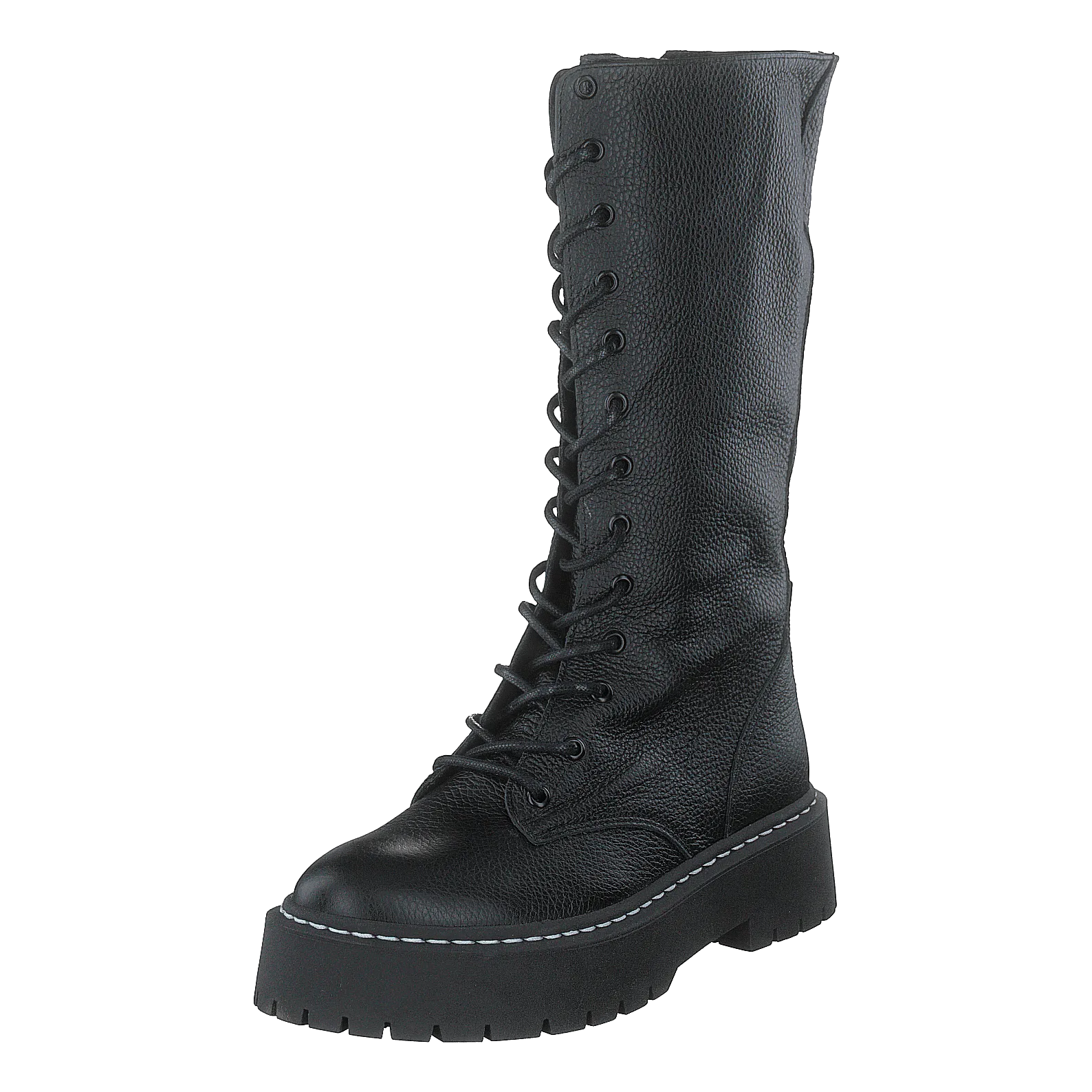 Vroom Black Leather