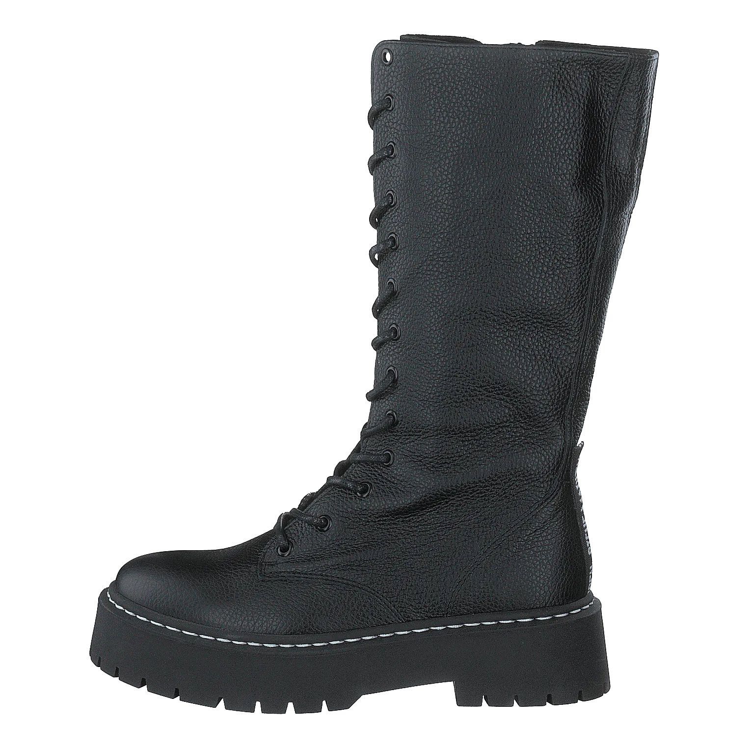 Vroom Black Leather