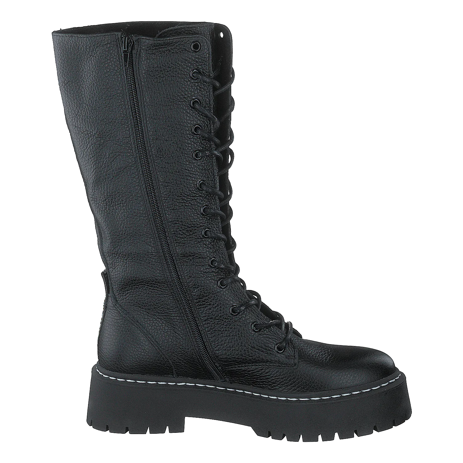 Vroom Black Leather