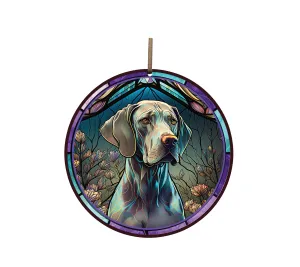 Weimaraner, Acrylic Window Ornament #SC182