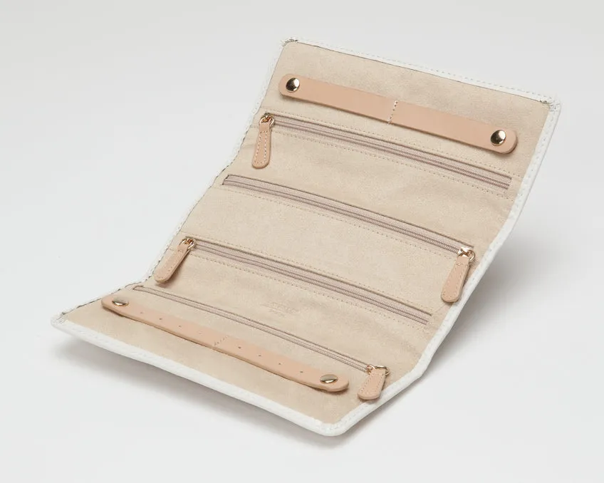WOLF Chloé Jewelry Roll - Cream