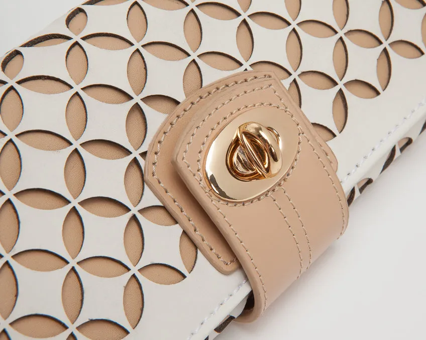 WOLF Chloé Jewelry Roll - Cream