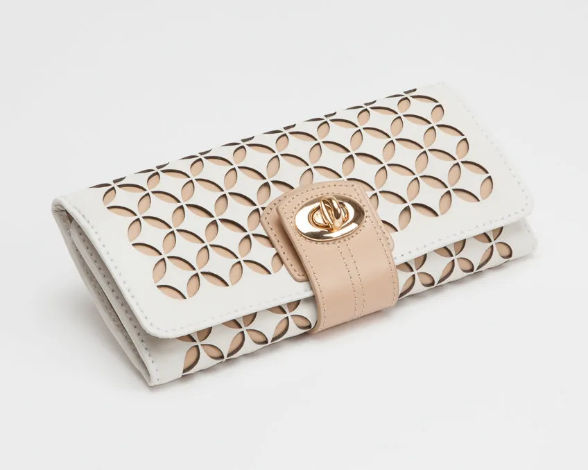WOLF Chloé Jewelry Roll - Cream