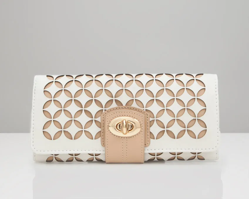 WOLF Chloé Jewelry Roll - Cream