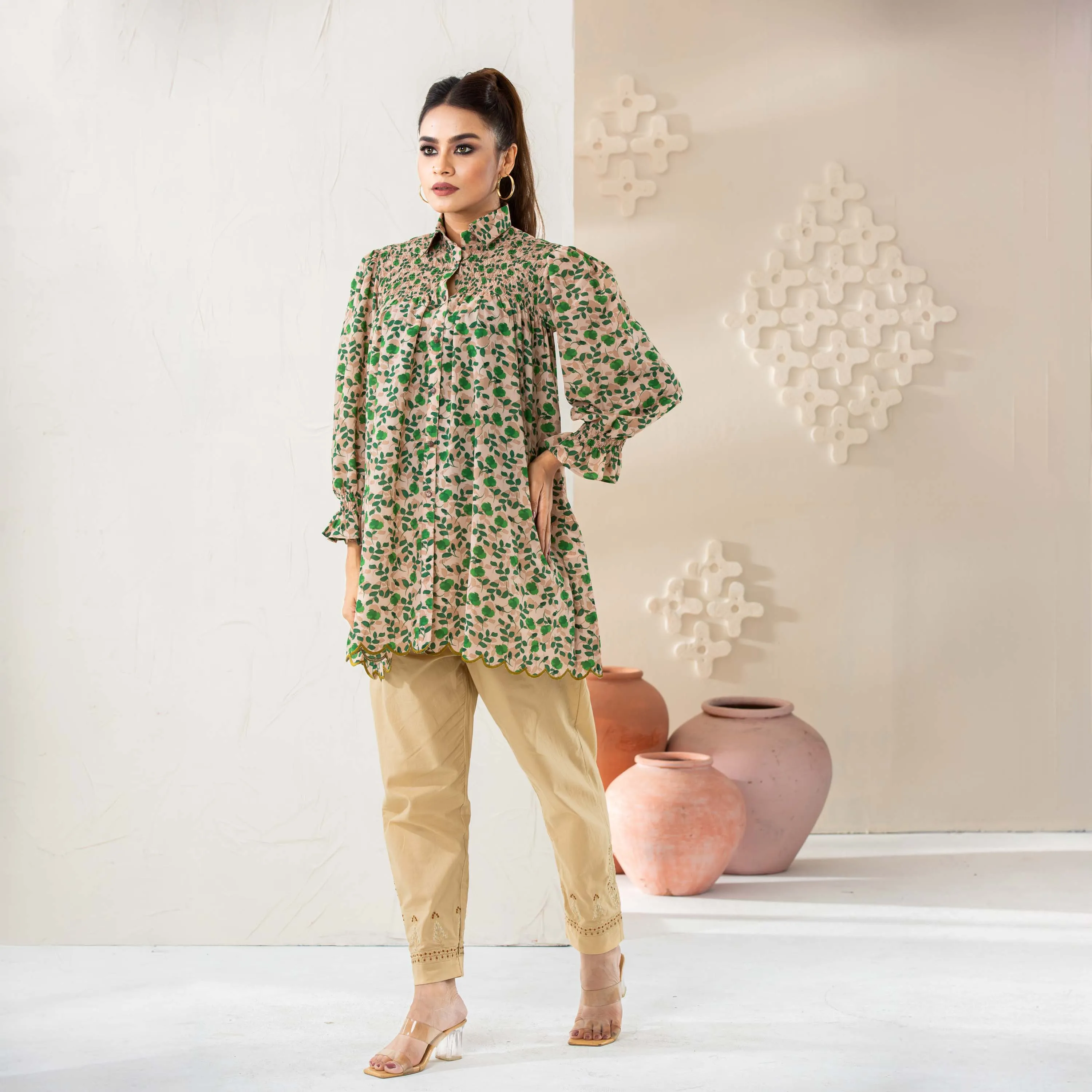 Womens Ethnic Tops-Multi Color 1
