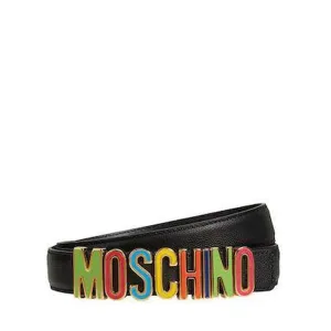 Women's Moschino Multi Color Buckle Belt