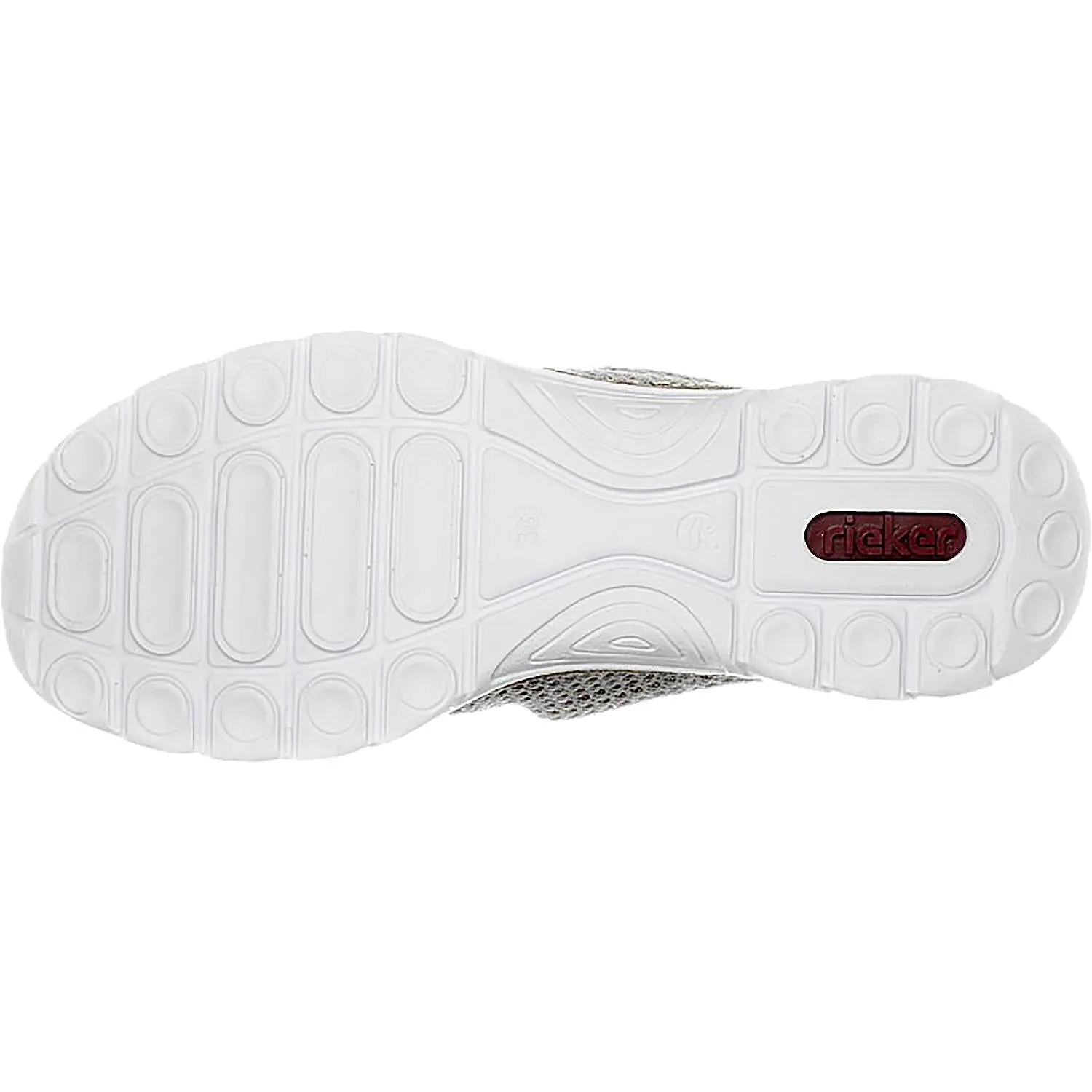 Women's Rieker N42M5-91 Nikita M5 Clear/Fog Multi/Nude Fabric