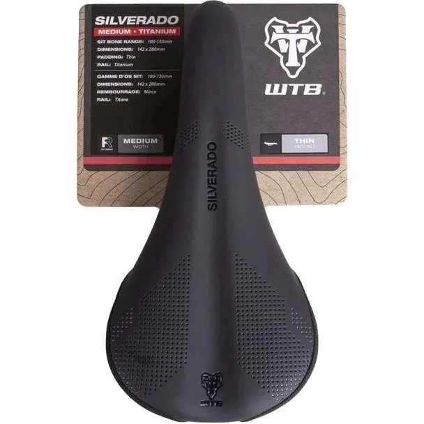 WTB Silverado Medium Steel Saddle