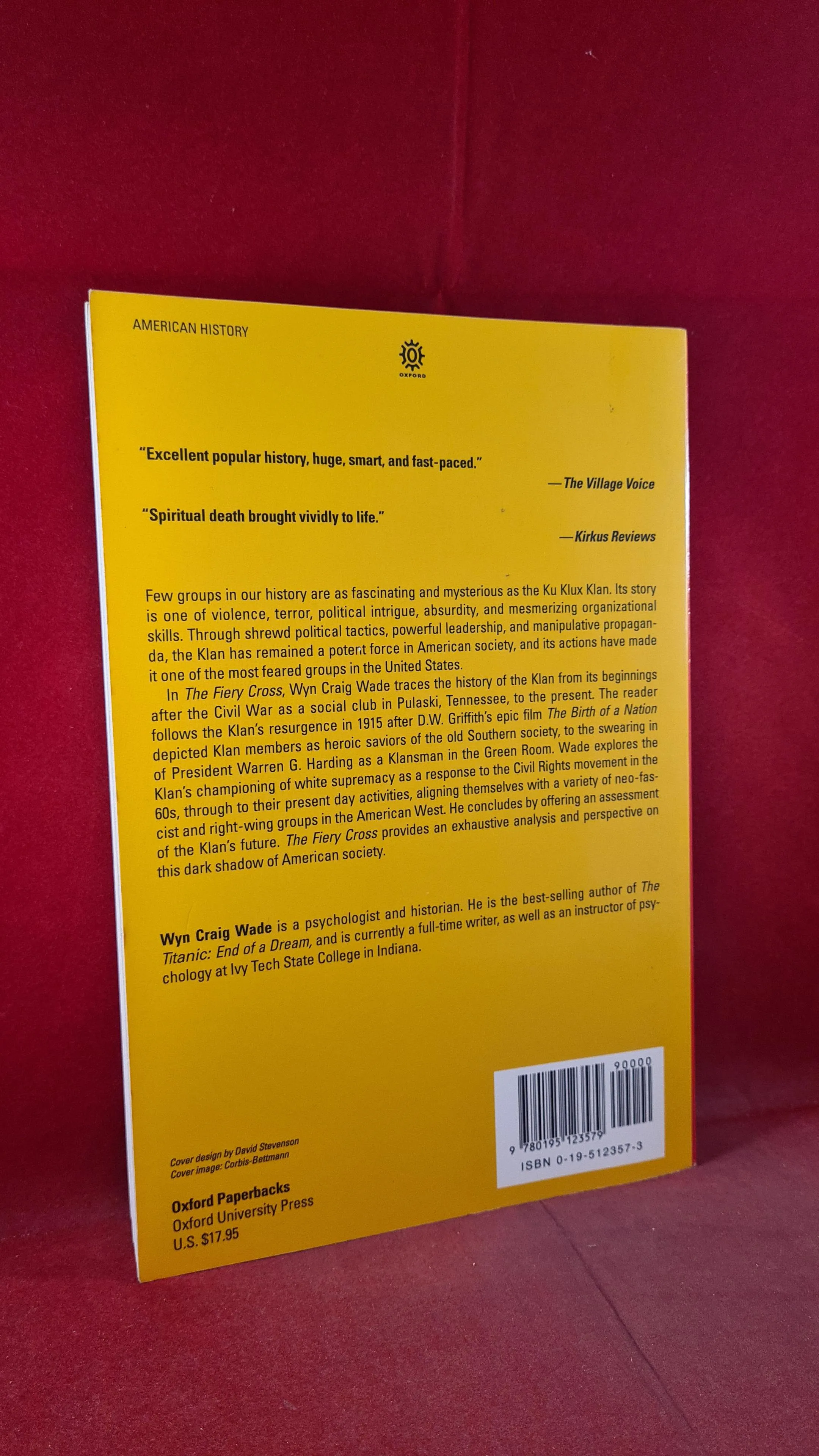 Wyn Craig Wade - The Fiery Cross, First Oxford University Press Paperbacks, 1998