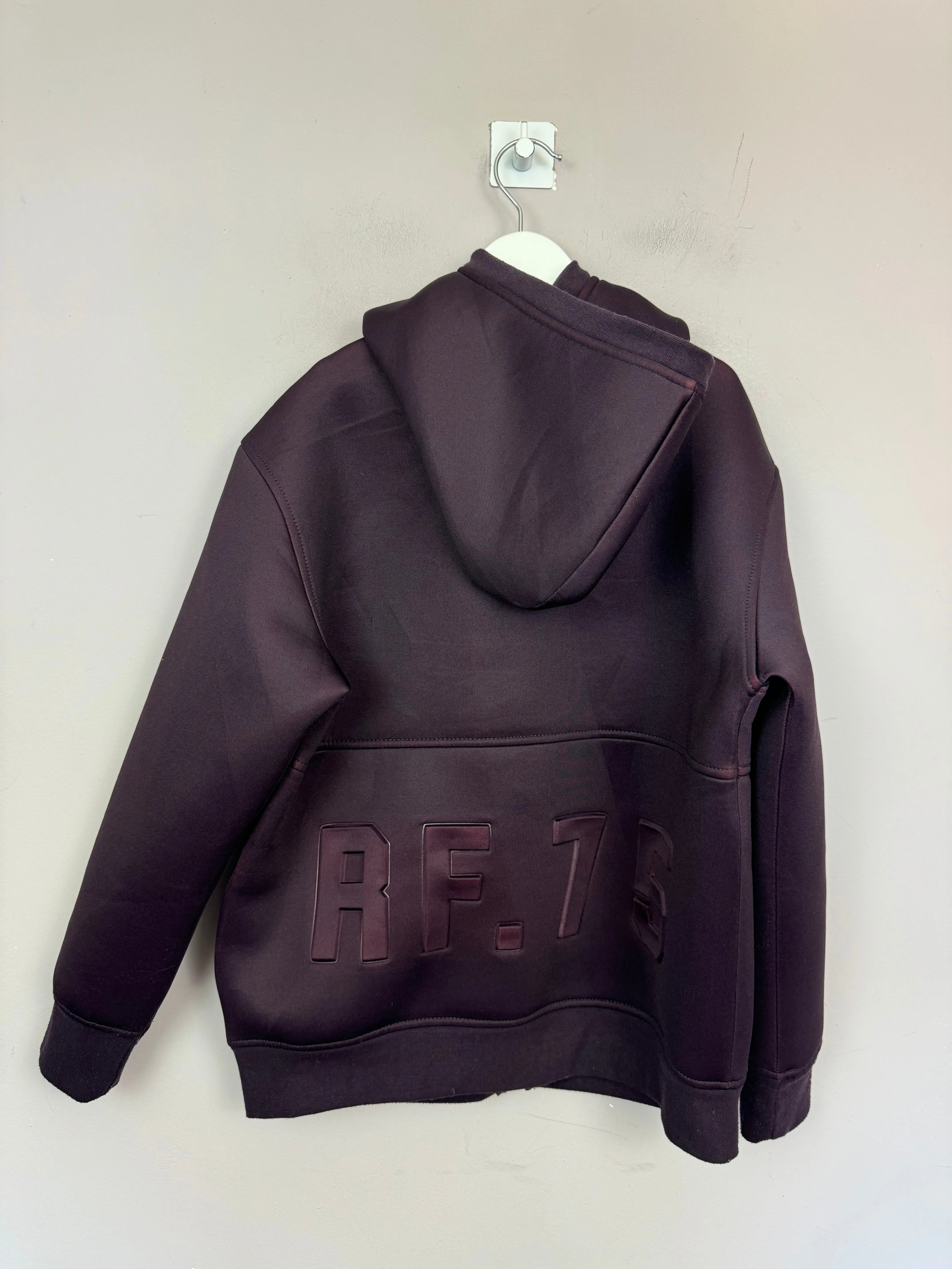 Zara plum Neoprene Hoodie 9y & 12y